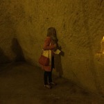 smelling at Ruinart